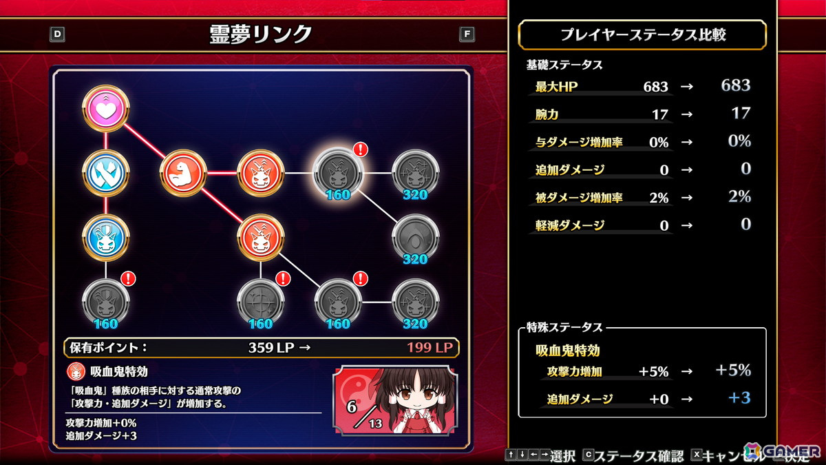 「不思議の幻想郷 -FORESIGHT-」のSteam版が配信開始！気軽に楽しめる“ローグライト”を追求したダンジョン探索RPGの画像9
