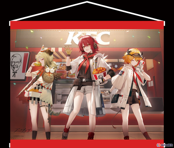 KFCネットオーダー限定で「アークナイツコラボセット」が5月16日より