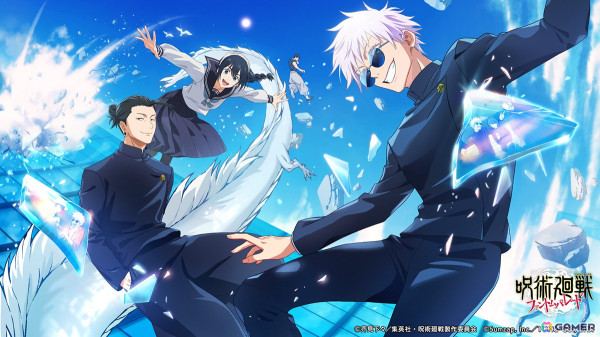 「呪術廻戦 ファントムパレード」高専時代の五条 悟や夏油 傑を描いたハーフアニバーサリー キービジュアルが解禁！の画像1