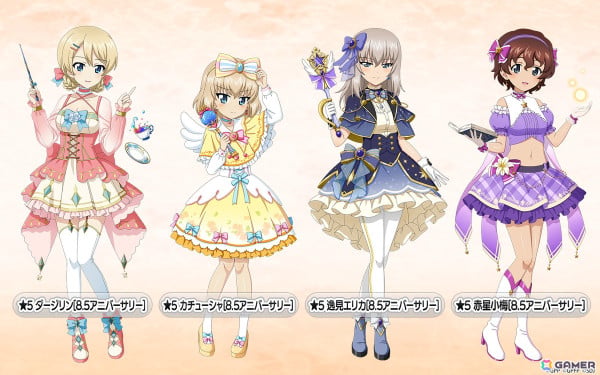 「ガールズ＆パンツァー 戦車道大作戦！」8.5アニバーサリー生徒第3弾でダージリン、カチューシャ、逸見エリカ、赤星小梅が登場！の画像2