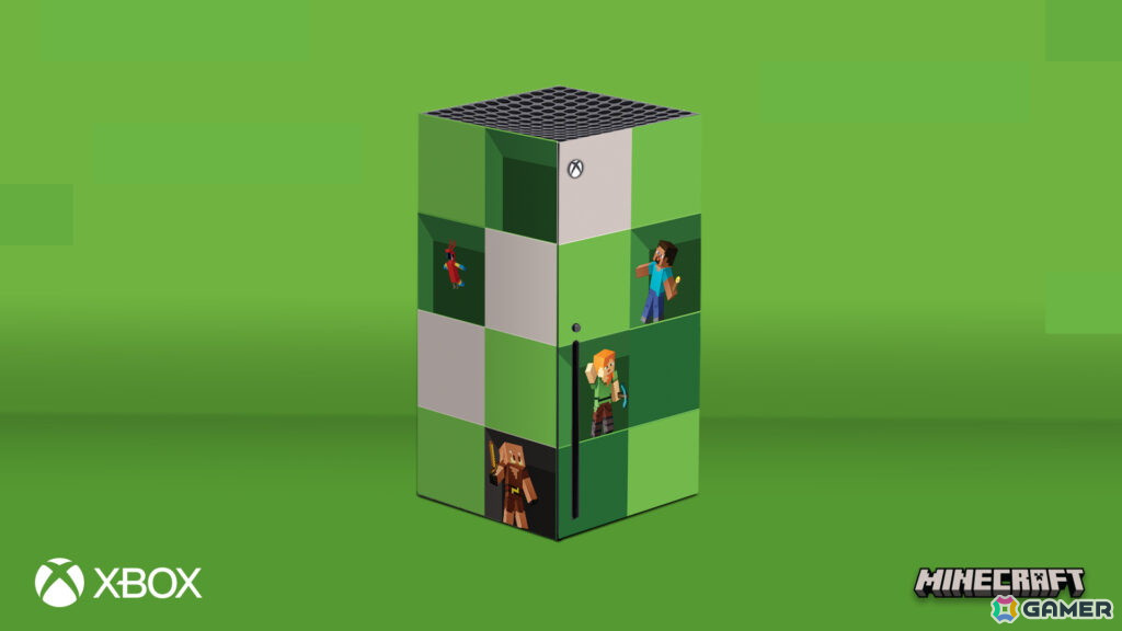 Xbox Series X購入で「Minecraft 15周年記念スキンシール」がもらえる！対象コントローラーの20％オフキャンペーンも開催の画像