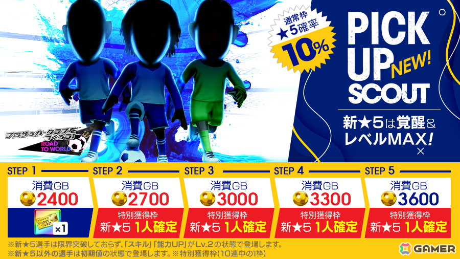 「サカつくRTW」イングランド強豪クラブの★5選手3人がレベルMAXで登場する「PICK UP SCOUT Vol.57」が開催!の画像