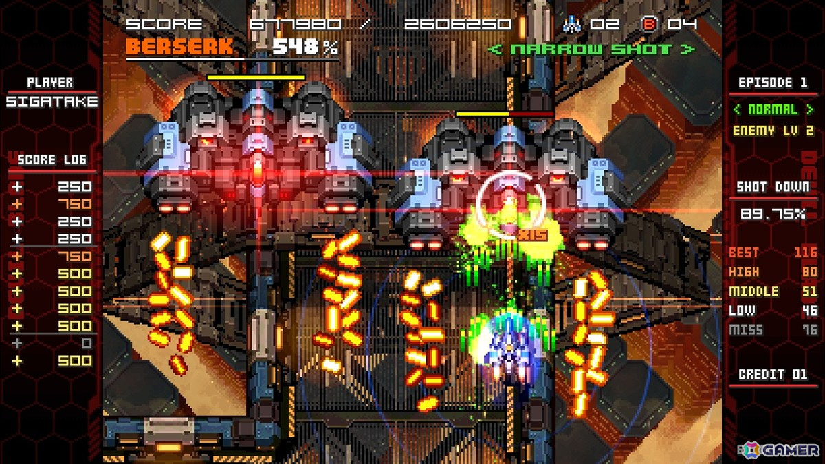 イラストレーター・シガタケ氏が手掛けるSTG「デビルブレイド リブート」がSteamにて5月24日にリリース決定！の画像