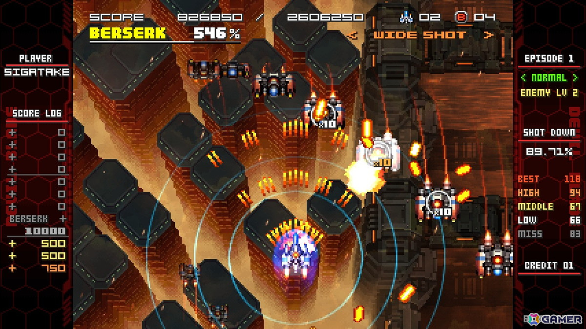 イラストレーター・シガタケ氏が手掛けるSTG「デビルブレイド リブート」がSteamにて5月24日にリリース決定！の画像