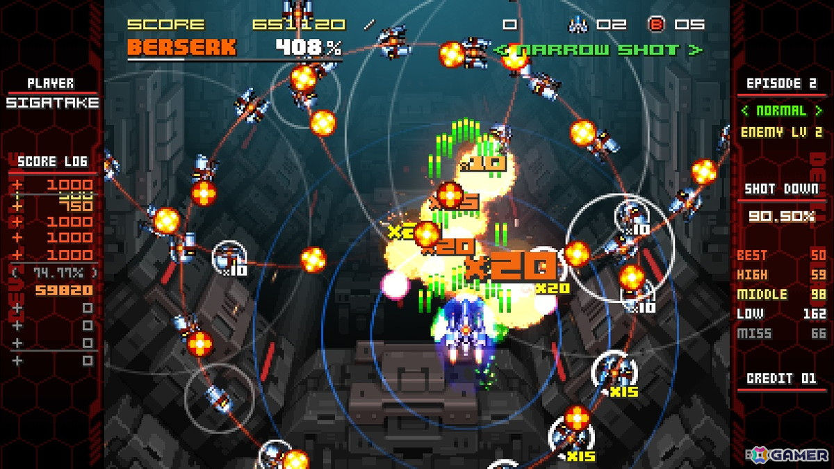 イラストレーター・シガタケ氏が手掛けるSTG「デビルブレイド リブート」がSteamにて5月24日にリリース決定！の画像