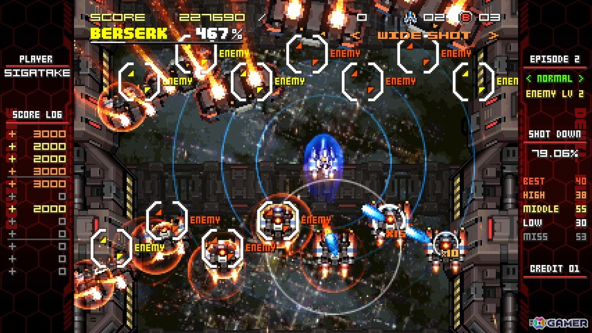 イラストレーター・シガタケ氏が手掛けるSTG「デビルブレイド リブート」がSteamにて5月24日にリリース決定！の画像