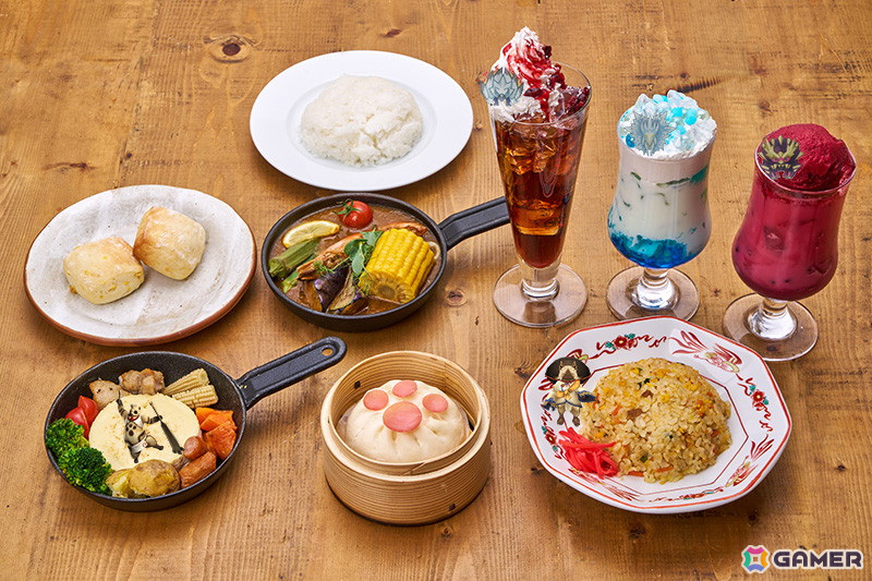 カプコンカフェ 池袋店＆梅田店で開催中の「モンスターハンター」20周年コラボにて5月24日より登場する後半メニューが公開！の画像