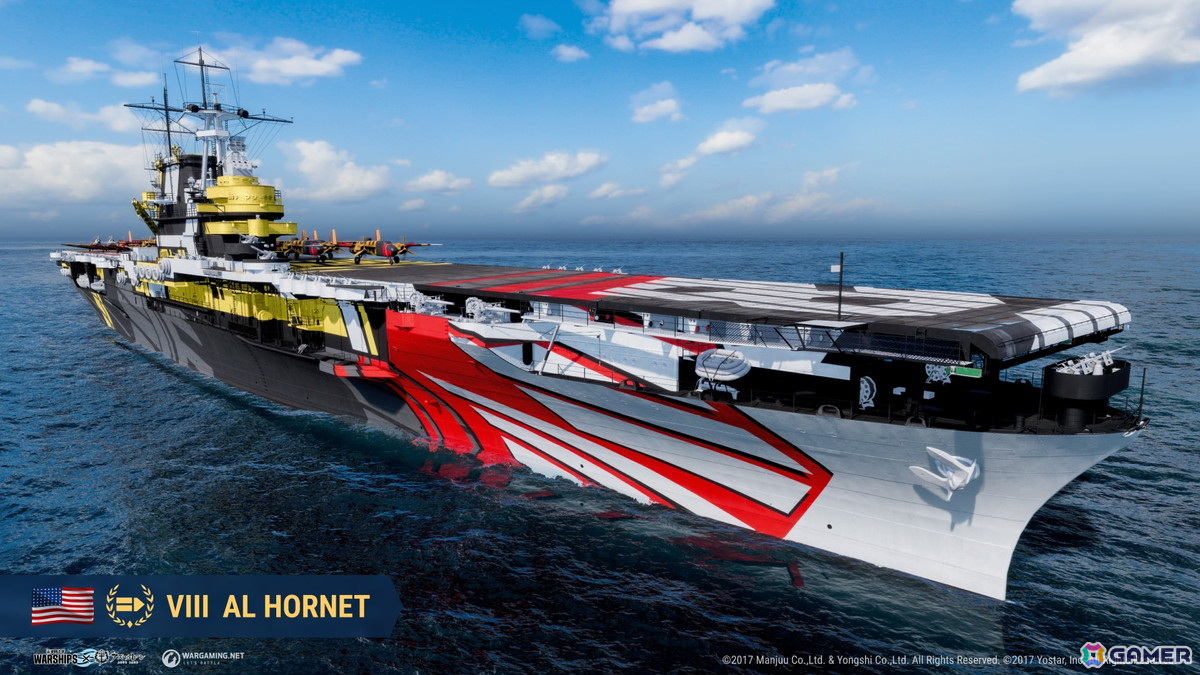 「World of Warships」で「アズレン」とのコラボ第6弾が開催!クイーン・エリザベス、扶桑、島風、ホーネット、エーギルが艦長として登場の画像