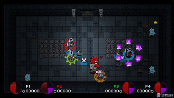 「Bit Dungeon＋」のPS5版が配信開始！ドットの迷宮を舞台にしたローグライクゲームが4人協力プレイに対応の画像2