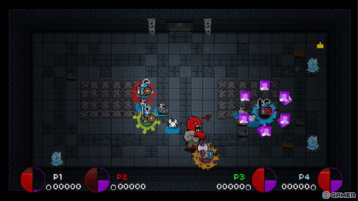 「Bit Dungeon+」のPS5版が配信開始!ドットの迷宮を舞台にしたローグライクゲームが4人協力プレイに対応の画像