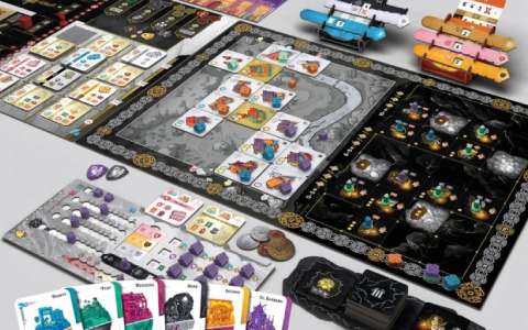 チェコの歴史的な銀山都市を発展させていくボードゲーム「クトナー・ホラ：銀の町」日本語版が6月上旬に発売！