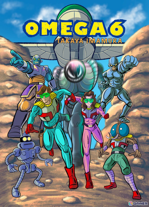 「OMEGA 6 THE TRIANGLE STARS」今村孝矢氏によるフルカラー原作コミックが公式サイトで無料公開！5月17日には特番配信もの画像2