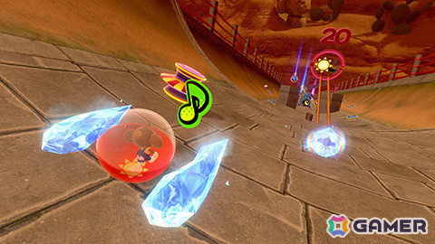 「スーパーモンキーボール バナナランブル」最大16人でオンライン対戦！バトルモード「ロボブレイカー」「ボムパニック」「ゴールハント」のステージを紹介の画像