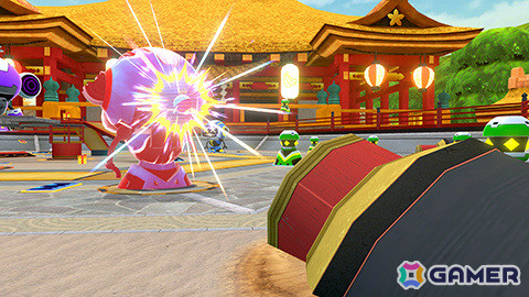 「スーパーモンキーボール バナナランブル」最大16人でオンライン対戦！バトルモード「ロボブレイカー」「ボムパニック」「ゴールハント」のステージを紹介の画像2