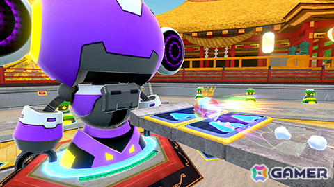 「スーパーモンキーボール バナナランブル」最大16人でオンライン対戦!バトルモード「ロボブレイカー」「ボムパニック」「ゴールハント」のステージを紹介の画像