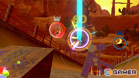 「スーパーモンキーボール バナナランブル」最大16人でオンライン対戦!バトルモード「ロボブレイカー」「ボムパニック」「ゴールハント」のステージを紹介の画像