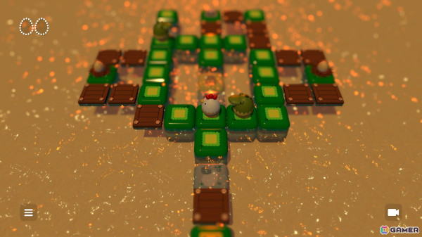 たまごの形をしたニワトリ“たまにわとり”がたまごをふ化させていくパズルゲーム「たまにわとりのパズル」がSteamで配信！の画像