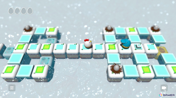 たまごの形をしたニワトリ“たまにわとり”がたまごをふ化させていくパズルゲーム「たまにわとりのパズル」がSteamで配信！の画像