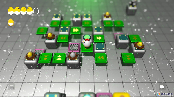 たまごの形をしたニワトリ“たまにわとり”がたまごをふ化させていくパズルゲーム「たまにわとりのパズル」がSteamで配信！の画像