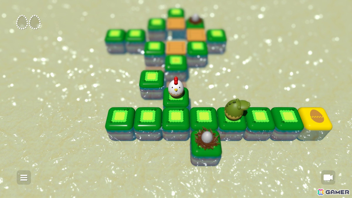 たまごの形をしたニワトリ“たまにわとり”がたまごをふ化させていくパズルゲーム「たまにわとりのパズル」がSteamで配信！の画像2