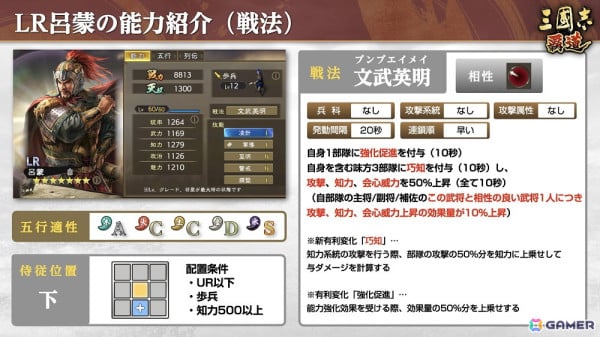 「三國志 覇道」にLR武将・呂蒙たちが登場！長期イベント「勝機天啓」は第三期への画像8