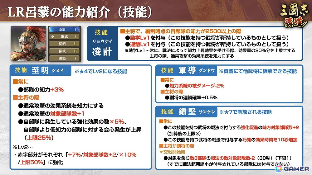 「三國志 覇道」にLR武将・呂蒙たちが登場!長期イベント「勝機天啓」は第三期への画像