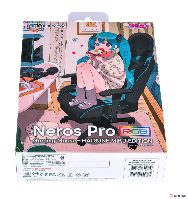 アスク×初音ミクのThermaltake製ゲーミングマウス＆マウスパッドが発表！maple氏によるキュートなイラストに注目の画像10