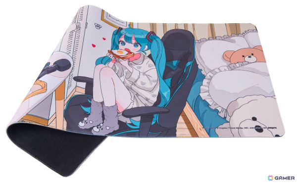 アスク×初音ミクのThermaltake製ゲーミングマウス＆マウスパッドが発表！maple氏によるキュートなイラストに注目の画像14