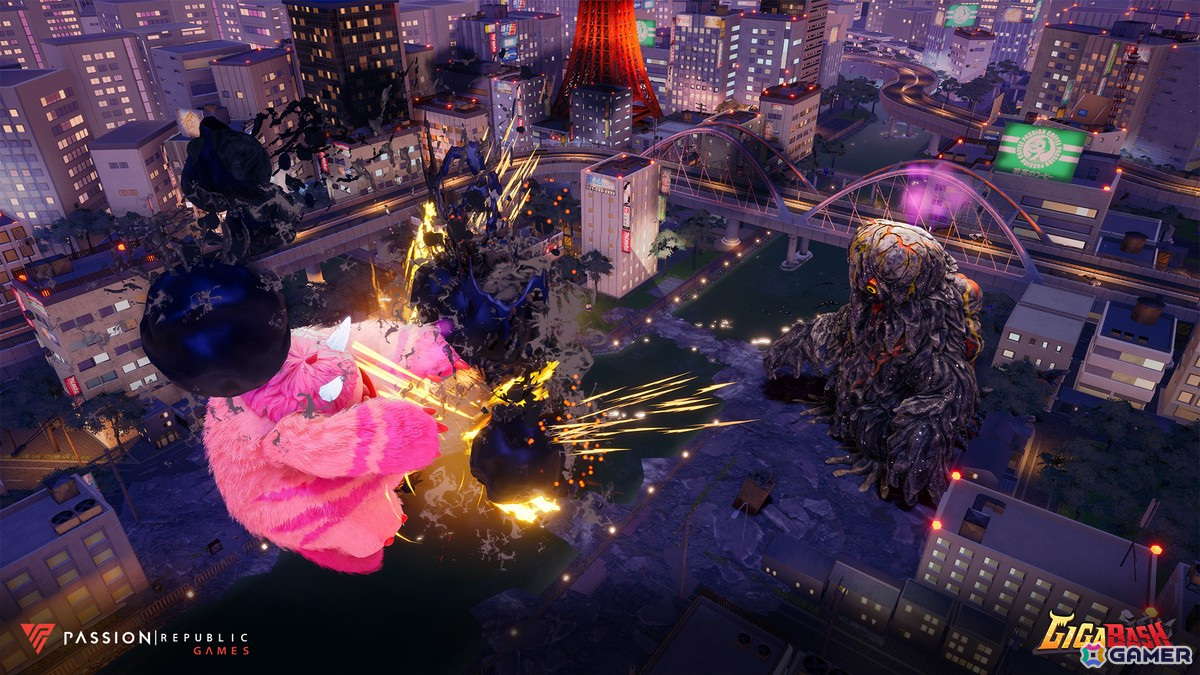 「GIGABASH」にキングギドラとヘドラがプレイアブルキャラクターとして参戦！DLC「ゴジラ：ネメシス」が配信開始の画像