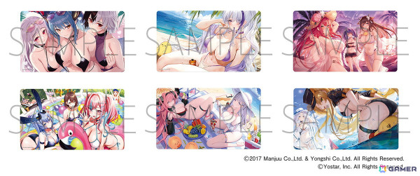「アズールレーン サマーフェア2024」が8月2日より開催決定！“水着と濡髪”をテーマにした描き下ろしイラストのグッズが登場の画像11