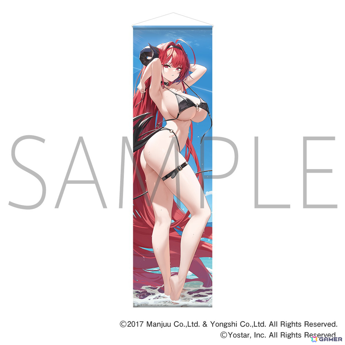 「アズールレーン サマーフェア2024」が8月2日より開催決定!“水着と濡髪”をテーマにした描き下ろしイラストのグッズが登場の画像