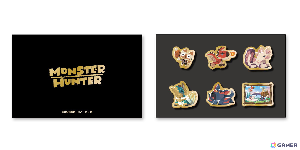 「モンスターハンター」シリーズとイラストレーターのア・メリカさんのコラボくじが販売!リオレウスたちが絵本のようなかわいいイラストにの画像