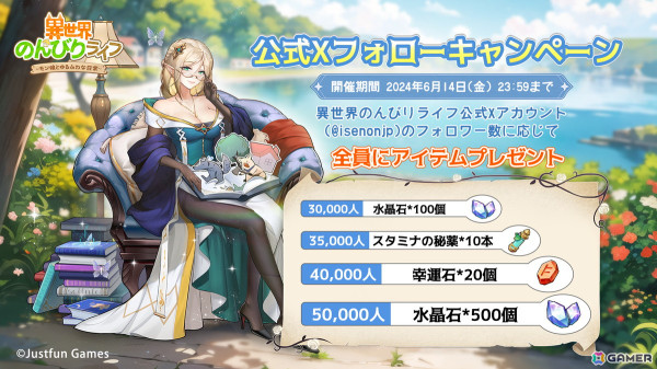 スローライフモン娘育成ゲーム「異世界のんびりライフ」が配信！5月18日から天宮こころさんらによる生配信もの画像2