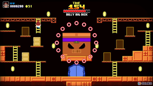 80年代ファミコン風アクション「ゴリアテ・デポ」Switch版が5月30日に発売！古き良きFCタイトルのオマージュも満載の画像2