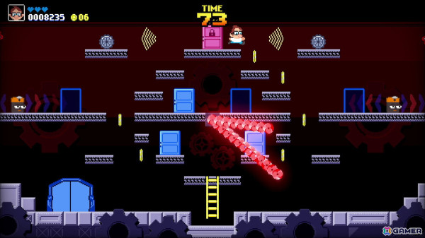 80年代ファミコン風アクション「ゴリアテ・デポ」Switch版が5月30日に発売！古き良きFCタイトルのオマージュも満載の画像4