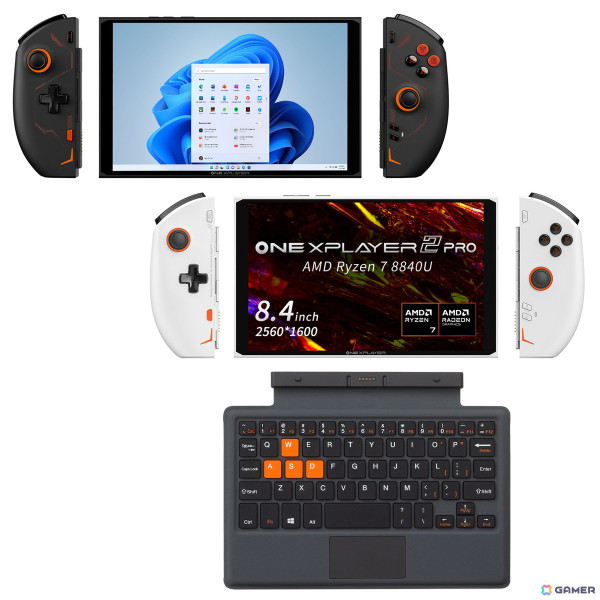 テックワンより3in1 PC「ONEXPLAYER 2 Pro 国内正規版」が6月8日に発売！AMD Ryzen7 8840Uを搭載しAI機能が大幅に強化の画像2