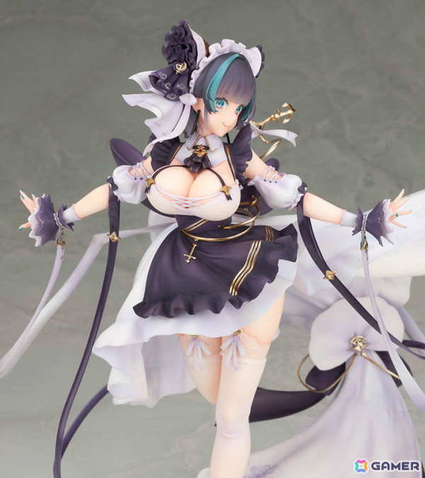 「アズレン」チェシャーの1/7スケールフィギュアが登場！躍動感のあるポーズやメリハリが効いたボディラインに注目の画像12
