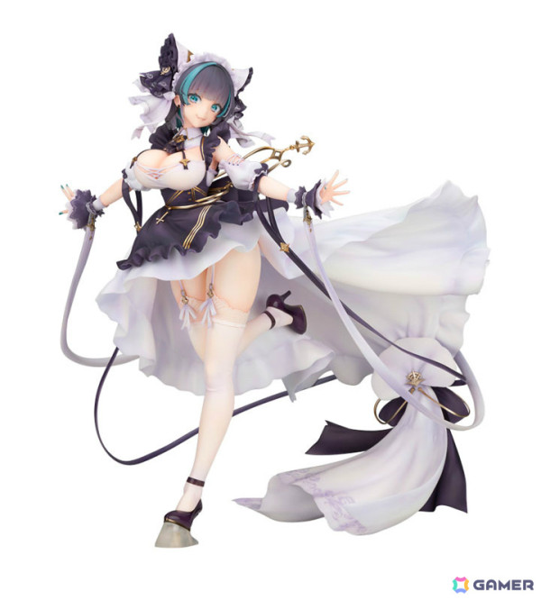 「アズレン」チェシャーの1/7スケールフィギュアが登場！躍動感のあるポーズやメリハリが効いたボディラインに注目の画像2