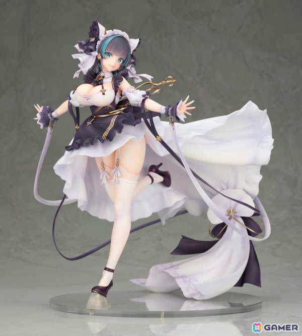 「アズレン」チェシャーの1/7スケールフィギュアが登場！躍動感のあるポーズやメリハリが効いたボディラインに注目の画像3