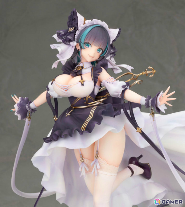 「アズレン」チェシャーの1/7スケールフィギュアが登場！躍動感のあるポーズやメリハリが効いたボディラインに注目の画像9