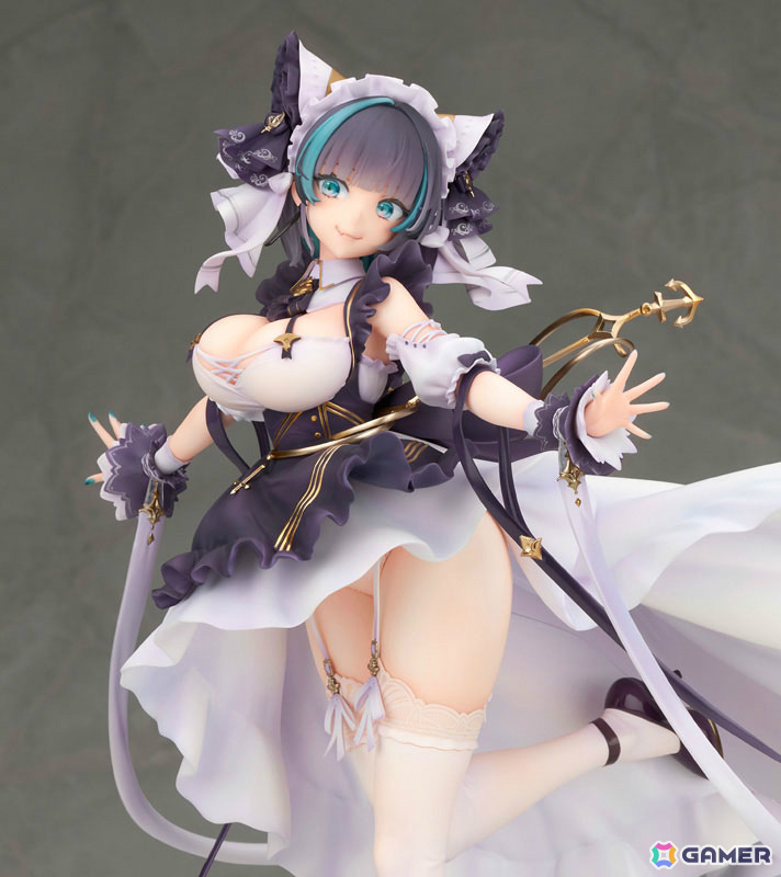 「アズレン」チェシャーの1/7スケールフィギュアが登場!躍動感のあるポーズやメリハリが効いたボディラインに注目の画像
