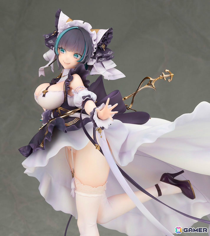 「アズレン」チェシャーの1/7スケールフィギュアが登場!躍動感のあるポーズやメリハリが効いたボディラインに注目の画像