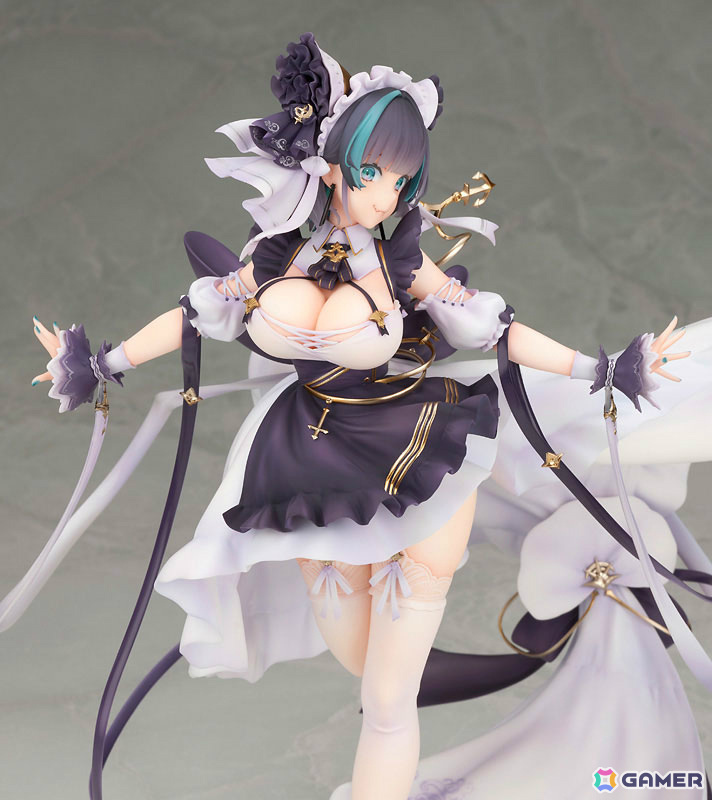 「アズレン」チェシャーの1/7スケールフィギュアが登場!躍動感のあるポーズやメリハリが効いたボディラインに注目の画像