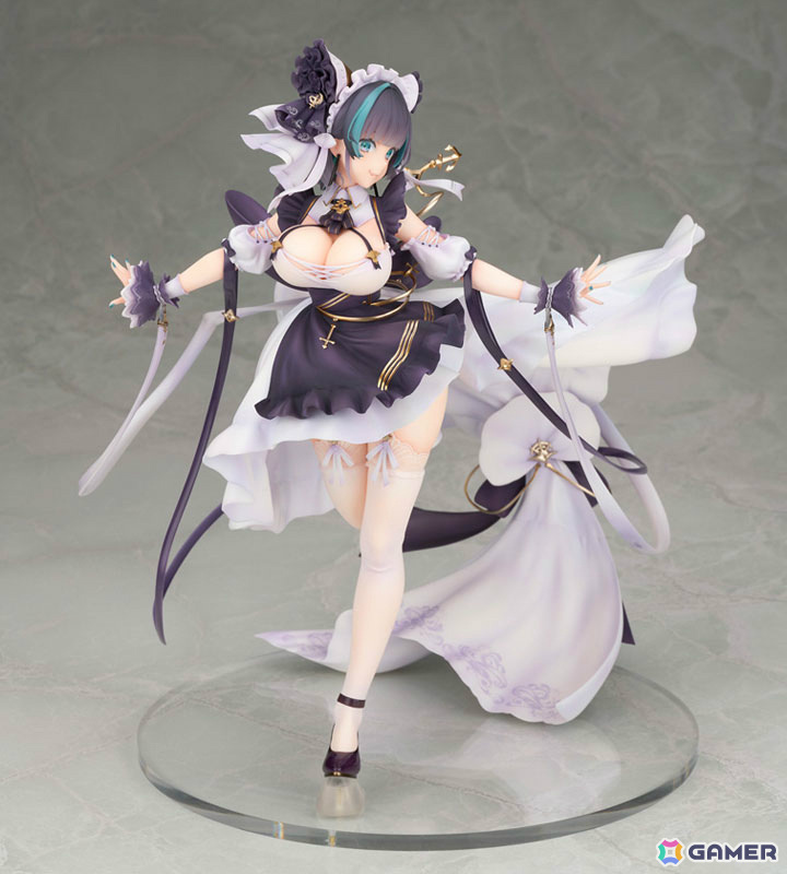 「アズレン」チェシャーの1/7スケールフィギュアが登場!躍動感のあるポーズやメリハリが効いたボディラインに注目の画像