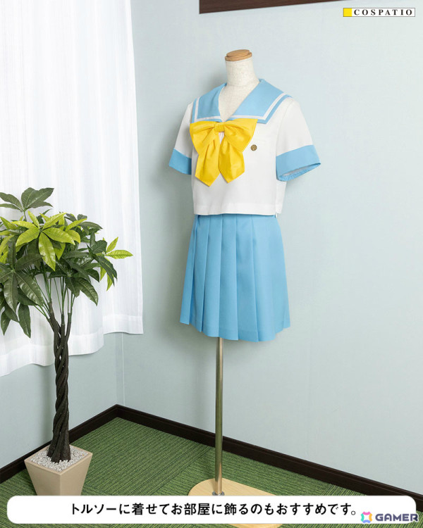 「ときめきメモリアル」詩織たちが着ている「きらめき高校女子冬／夏制服」が公式コスチュームに！胸章ピンズも登場の画像11