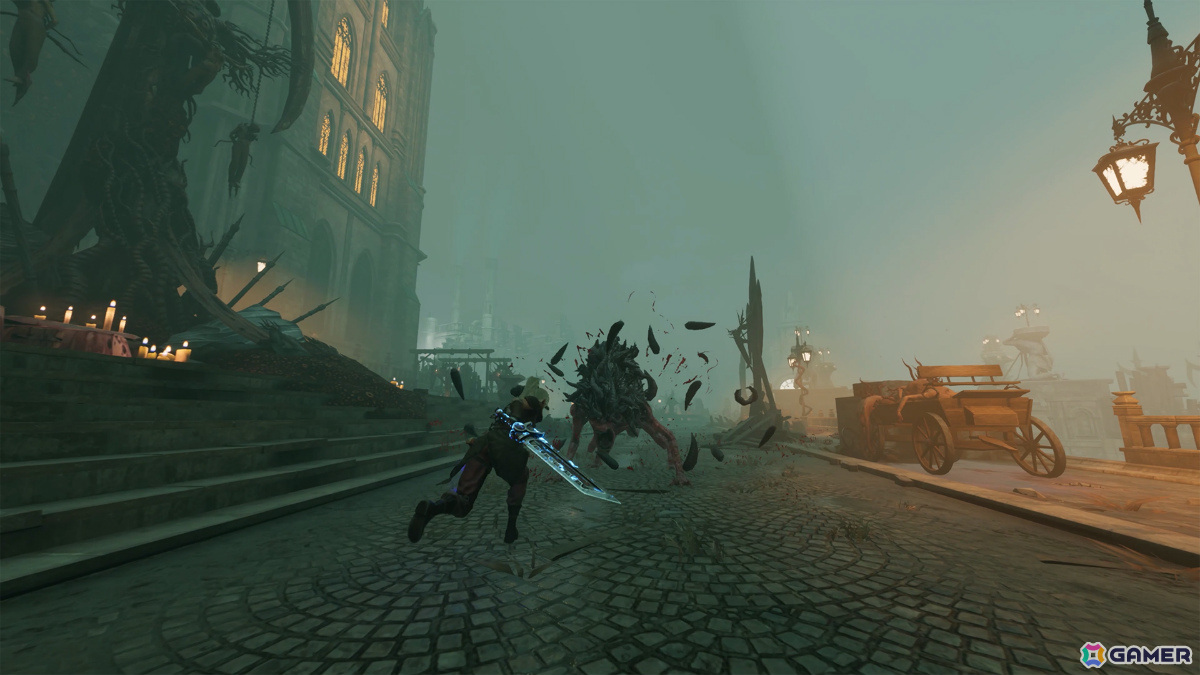 「Morbid: The Lords of Ire」がPS5/PS4/Xbox Series X|S/Xbox One/Steamでリリース――プレイスタイルによって“正気度”が増減するホラーパンク・アクションADVの画像6