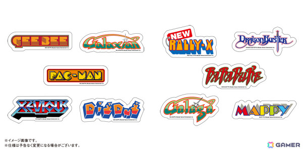 BNE、ビデオゲームIPのアートブランド「VIDEO GAME CLASSICS」をASOBI STOREに設立――「パックマン」「F/A」の新作グッズやナムコロゴ入りのTシャツなどが登場の画像3
