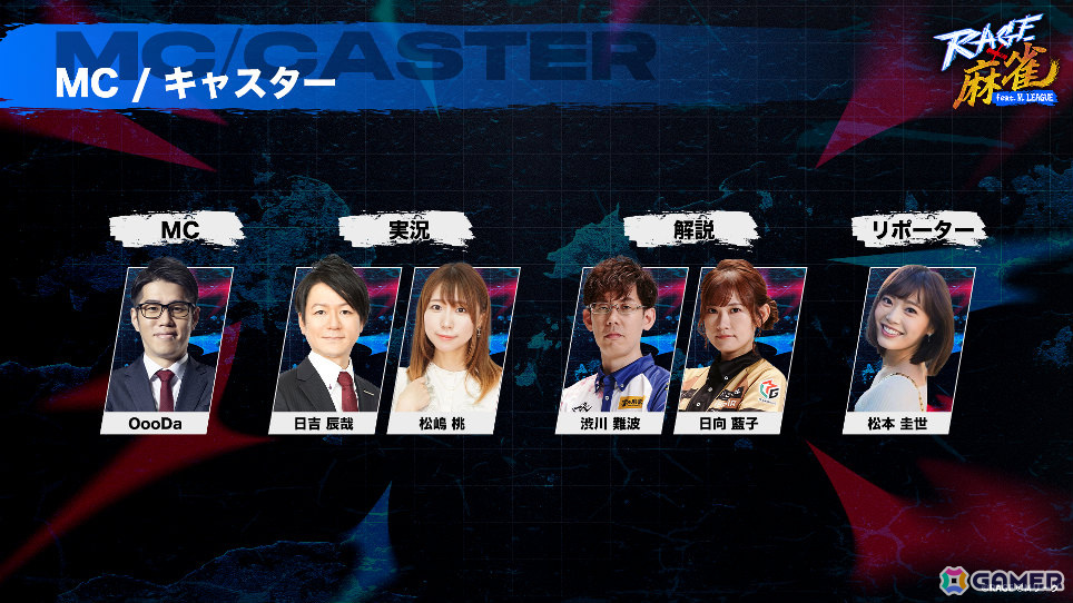 競技麻雀として史上初の有観客大型オフラインイベント「RAGE 麻雀 feat.Mリーグ」が7月13日に有明GYM-EXで実施！の画像