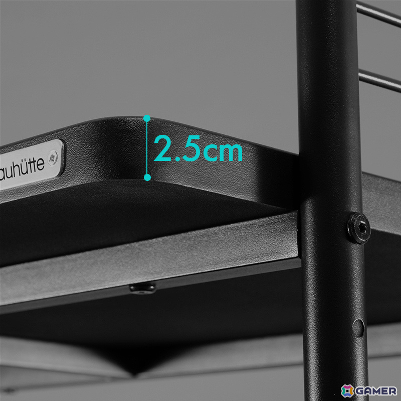 今あるデスクに後付けで“推し活デスク”化！Bauhutteより大型デスクラック＆タペストリー専用ハンガーが発売の画像