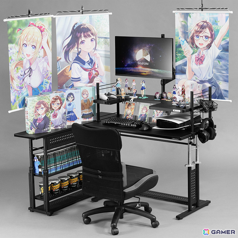 世界に一つ！ドラム缶アーケードデスク✨モニター付き＆工具収納付き